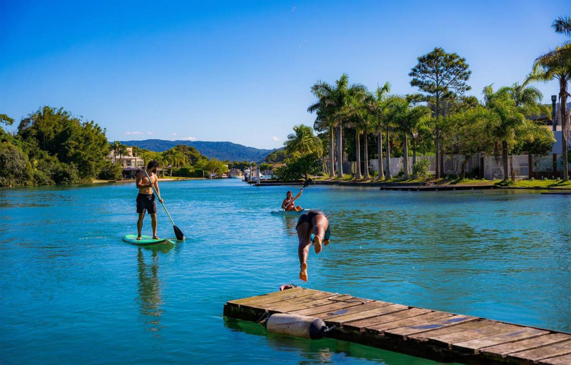 Nomades Riverside - Adventure Hostels & Coworking Florianópolis Eksteriør bilde